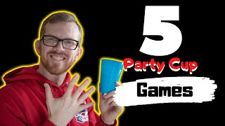 5 Easy Birthday Party Games using only Party Cups [upl. by Corrine351]