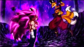 VEGETA EGO VS GODS HAKAISHINS  ESPAÑOL LATINO  Sub English [upl. by Idnym]