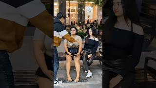 Handshake  iPhone prank golddigger viralvideo india [upl. by Nedla832]