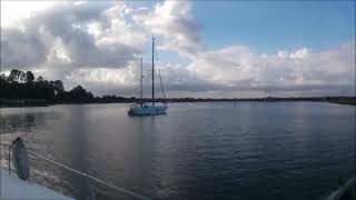 Factory Creek Overlooking the Beaufort River Oct 29th 2024 with background music [upl. by Neitsirhc]