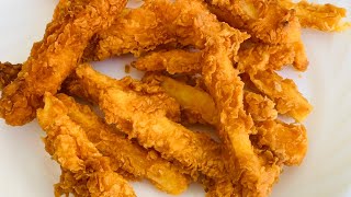 Potato Zinger French Fries Recipe  Crispy Kfc french Fries Recipe  Easy to make Crispy Fries [upl. by Alrad]