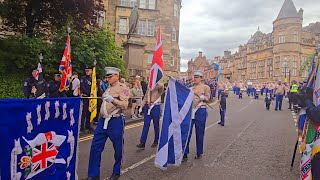 Broxburn Loyalists Flute Band  Stirling Protestant Boys FB Annual parade 15thJune 2024 [upl. by Ozneral900]