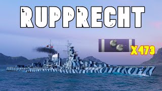 World of WarShips Prinz Rupprecht  5 Kills 297K Damage [upl. by Anirehtak233]