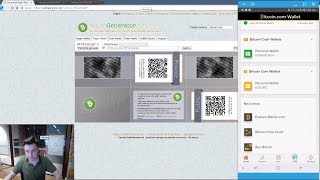 Create and Sweep a Paper Wallet Bitcoin Cash [upl. by Enaek230]