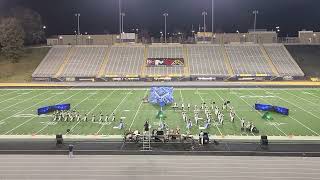 Wootton High School Marching Band at MMBA State Championships at Towson University on 11224 [upl. by Ahsitan]