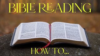 Bible Reading Plans A How To Video [upl. by Artcele3]