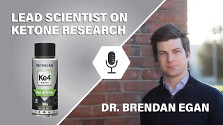 Dr Brendan Egan on Ketone Ester Research including KetoneAid vs HVMN KetoneIQ not ketone ester [upl. by Aihsoj]