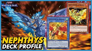 NEPHTHYS  O DECK DA DEUSA RITUAL NO MASTER DUEL  Deck Profile amp Combos [upl. by Sidnarb49]