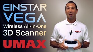 EinStar VEGA AllInOne Wireless 3D Scanner First Talk and Live Demo [upl. by Nalda808]