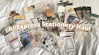 huge affordable stationery haul  AliExpress [upl. by Giana]