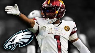 Jahan Dotson Highlights 🔥  Welcome to the Philadelphia Eagles [upl. by Ahsii]