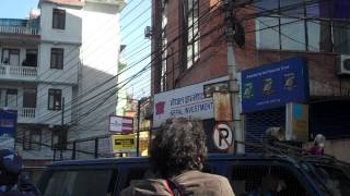 Protest outside the UN in Kathmandu Nepal [upl. by Renwick]