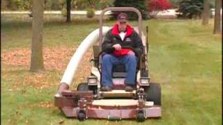 PowerVac™  Leaf Grass Debris Collection  Grasshopper Mowers [upl. by Pelligrini]