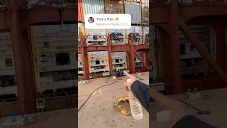 Ship pr fitter kitni mehnat krte h🫡🛳️🗿 explore ship shortvideo shiplovers [upl. by Airretal842]