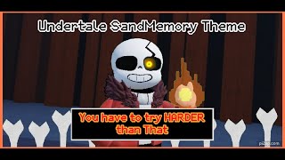 【Undertale SandMemory】 Hardtale Sans Theme [upl. by Tenej]