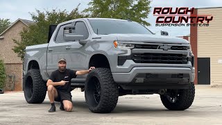 Lifted and Loaded Chevy Silverado Upgraded with 6” lift and 24x12 wheels [upl. by Buller785]