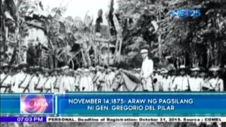 November 14 1875 birth date of General Gregorio del Pilar [upl. by Meraree]