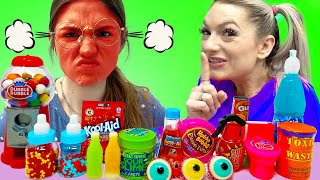 CRAZY WAYS TO SNEAK CANDY FROM YOUR PARENTS  FUNNY ASMR amp MUKBANG SNEAKING FOOD BY SWEEDEE [upl. by Ykvir711]