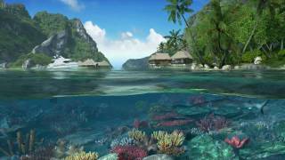 Caribbean Islands 3D Screensaver [upl. by Caras555]