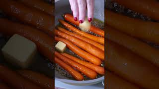 Garlic maple butter carrots [upl. by Naujud]