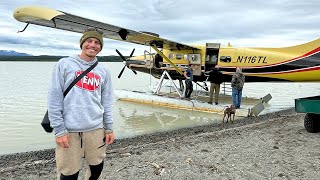 4 Days in Remote Alaska  Float Planes Salmon and Glacier Lakes [upl. by Kaja]