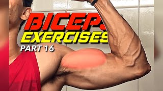 Every Relevant exercise for BICEPS  Part 16🤫💪✅ [upl. by Akenit]