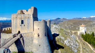 Rocca Calascio Campo Imperatore  Xiaomi Mi Drone 4K [upl. by Amedeo]