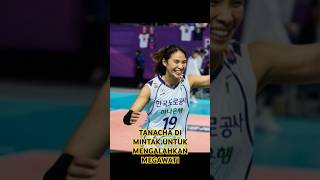 TANACHA DI MINTAK UNTUK KAKAHKAN MEGAWATIshortsolahragavolleyballvoliputrivleaguevolley [upl. by Heisel]