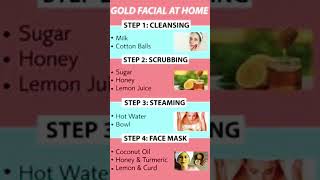 Simple facial Home made natural facial [upl. by Llohcin]