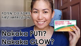 PotenCee Forte 1000 mg Benefits  Nakaka PUTI Nakaka GLOW [upl. by Aimil]