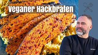 Veganer Hackbraten vom Feinsten Den Küchenklassiker quotFalscher Hasequot rein pflanzlich zubereitet [upl. by Yeldua]