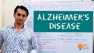 Alzheimers Disease Pathophysiology amp Drug Pharmacology [upl. by Yruoc]