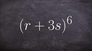 Using binomial expansion to expand a binomial to the sixth power [upl. by Airbmat]