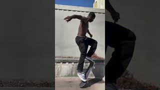 Antwuan Dixon Ns nollie big heel on lock [upl. by Htezzil695]