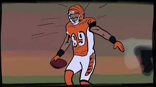 Bengals Jerome Simpson ANIMATION [upl. by Tarrance484]