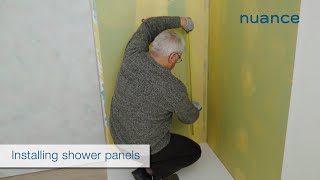 Installing Nuance Shower Panels [upl. by Naman]