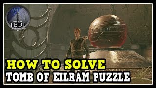 Jedi Fallen Order How to Solve the Tomb of Eilram Puzzle on Zeffo Sphere Puzzle [upl. by Cleres]