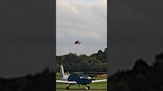 Gyrocopter Take Off Shobdon Airfield Herefordshire aircraft flight [upl. by Ybbil747]