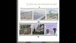 ☀️ Project Highlight 10 MW Solar Power Project at Rangenahalli 🌿 [upl. by Refinaj317]