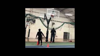 8yr old Mason basketball workouts classof2034 [upl. by Llarret384]