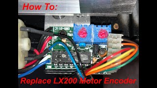 Replacing the LX200 Motor Encoder PCB [upl. by Bundy]