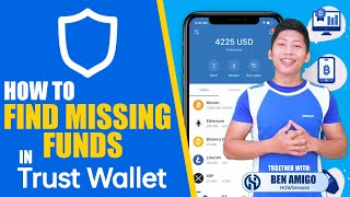 TRUST WALLET HOW TO FIND MISSING CRYPTO  FUNDS IN TRUST WALLET [upl. by Ellmyer]