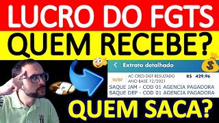 FGTS 2024 PAGO NA DISTRIBUIÇÃO DO RESULTADO DE LUCROS DO FGTS 2023  QUEM SACA NOVO FGTS LIBERADO [upl. by Thurman]