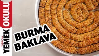 Ağızda Dağılan Burma Baklava Tatlısı Tarifi  Ramazan Tarifleri [upl. by Nyltak135]