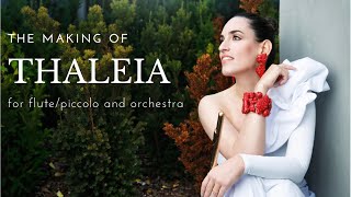 The making of Thaleia Concerto for flute and piccolo [upl. by Novat]