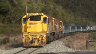 Spectacular train footage from NZs Midland line [upl. by Manvell]