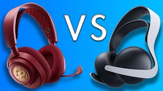 Sony PlayStation Pulse Elite VS SteelSeries Arctis Nova 7 THE ULTIMATE GAMING HEADSET COMPARISON [upl. by Ennaxor194]