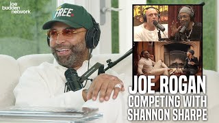 Joe Rogan Competing With Shannon Sharpe After Katt Williams Interview  Joe Reacts [upl. by Fernald]