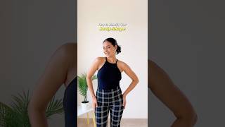 Don’t know your body shape Watch this🫶🏻 bodytypes educational shortsindia [upl. by Nnauol]