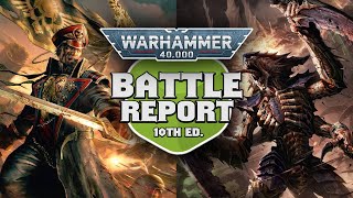 Astra Militarum vs Tyranids Warhammer 40k Battle Report Ep 107 [upl. by Forta659]